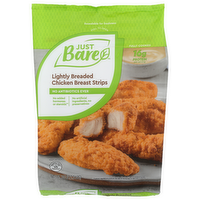 JUST BARE Lightly Breaded Breast Strip - 24 Ounce