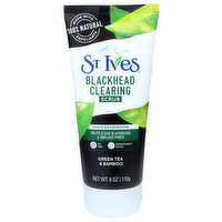 St. Ives Green Tea & Bamboo Blackhead Clearing Scrub - 6 Ounce