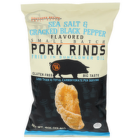 Southern Recipe Small Batch Sea Salt & Cracked Black Pepper Pork Rinds - 4 Ounce