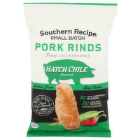 Southern Recipe Small Batch Hatch Chile Flavored Pork Rinds - 3.63 Ounce