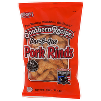 Rudolph's Southern Recipe Bar-B-Que Flavored Pork Rinds - 4 Ounce