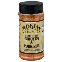 Adkins Home Style Chicken & Pork Rub - 13 Ounce