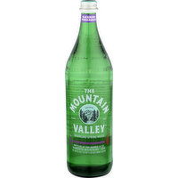 MOUNTAIN VALLEY SPRING WATER Blackberry Pomegranate 1l Glass Flavored Sparkling Bottled - 33.8 Fluid Ounce