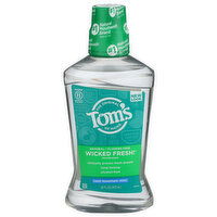 TOM's Of Maine Cool Mountain Mint Wicked Fresh! Fluoride-Free Mouthwash - 16 Fluid Ounce