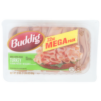 Buddig Smoked, Chopped, Pressed Turkey - 22 Ounce