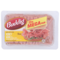 Buddig Smoked, Chopped, Pressed Honey Ham - 22 Ounce