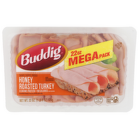 Buddig Honey Smoked, Chopped, Pressed Roasted Turkey - 22 Ounce