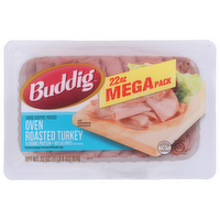 Buddig Cured, Chopped, Pressed Oven Roasted Turkey - 22 Ounce