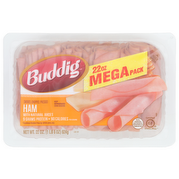 Buddig Smoked, Chopped, Pressed Ham - 22 Ounce