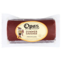 Opa's Premium Flavor Summer Sausage - 16 Ounce