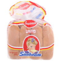Sunbeam Hot Dog Buns - 1.5 Ounce - 8 Count