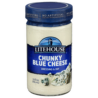 LITEHOUSE Blue Cheese Dressing & Dip Chunky Bleu - 13 Fluid Ounce