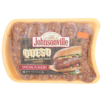 Johnsonville Queso With Pepper Jack Cheese Sausage - 19 Ounce