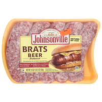 Johnsonville Brats Beer Bratwurst - 19 Ounce