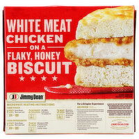 Jimmy Dean Biscuit, Chicken Honey - 4.1 Ounce - 4 Count