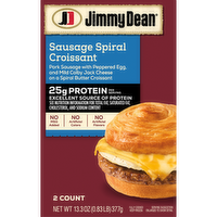 Jimmy Dean Protein Sausage Croissant Sandwich - 13.3 Ounce