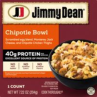 Jimmy Dean Protein Chipotle Bowl - 7.22 Ounce