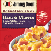 Jimmy Dean Breakfast Bowl, Ham, Frozen, Bowl - 7 Ounce