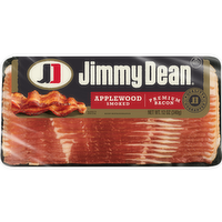 Jimmy Dean Premium Applewood Smoked Bacon - 12 Ounce