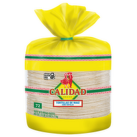 Calidad White Corn Tortillas - 72 Ounce