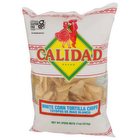 Calidad Brand White Corn Tortilla Chips - 11 Ounce