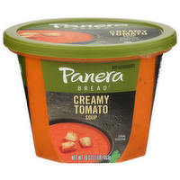 PANERA BREAD Creamy Tomato This Gluten Free Soup Is Made With Vine-Ripened Tomatoes Pureed Fresh Cream, Butter And Spices For Velvety Smooth Flavor. Cup - 16 Ounce