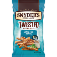 Snyder's of Hanover Jalapeño Ranch Flavored Pretzel Sticks - 12 Ounce