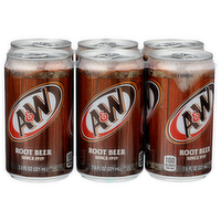 A&WRoot Beer - 7.5 Fluid Ounce - 6 Count