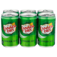 Canada Dry Ginger Ale - 7.5 Fluid Ounce - 6 Count