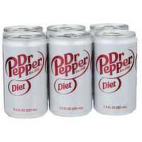 Dr Pepper Diet - 7.5 Fluid Ounce - 6 Count