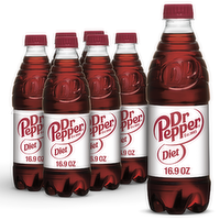 Dr Pepper Diet - 16.9 Fluid Ounce - 6 Count
