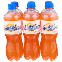 Sunkist Orange Soda Zero Sugar - 16.9 Fluid Ounce - 6 Count