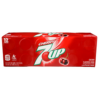 7 Up Cherry Soda - 12 Fluid Ounce - 12 Count