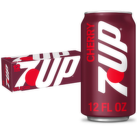 7UP Cherry Flavored Soda - 12 Fluid Ounce