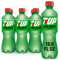 7UP Lime Lemon Soda - 0.083 Liter - 6 Count