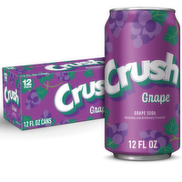 Crush Grape Soda - 12 Fluid Ounce