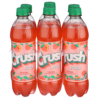 Crush Peach Soda - 16.9 Fluid Ounce - 6 Count