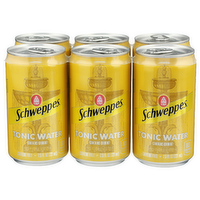 Schweppes Tonic Water - 7.5 Fluid Ounce - 6 Count