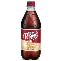 Dr Pepper & Cream Soda - 20 Fluid Ounce