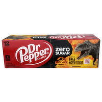 Dr Pepper Zero Sugar - 12 Fluid Ounce - 12 Count