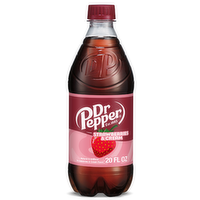 Dr Pepper Strawberries And Cream Soda - 20 Fluid Ounce