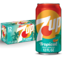 7UP Tropical Soda - 12 Fluid Ounce