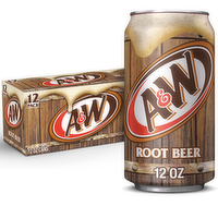 A&W Root Beer Soda - 12 Fluid Ounce