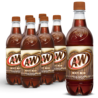 A&W Root Beer Soda - 0.083 Liter - 6 Count