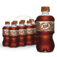 A&W Root Beer Soda - 1.5 Fluid Ounce - 8 Count