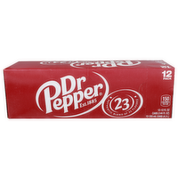Dr Pepper Soda - 12 Fluid Ounce - 12 Count