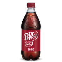 Dr Pepper Soda Soft Drink - 20 Fluid Ounce