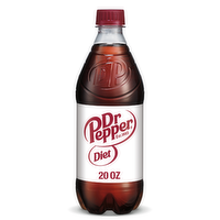 Dr Pepper Diet Soda - 20 Fluid Ounce
