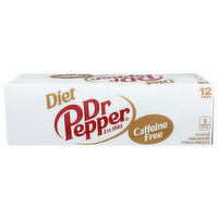 Dr Pepper Diet Caffeine Free - 12 Fluid Ounce - 12 Count