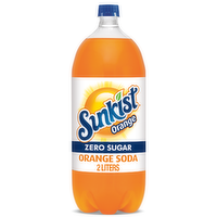 Sunkist Zero Sugar Orange Soda - 2 Liter